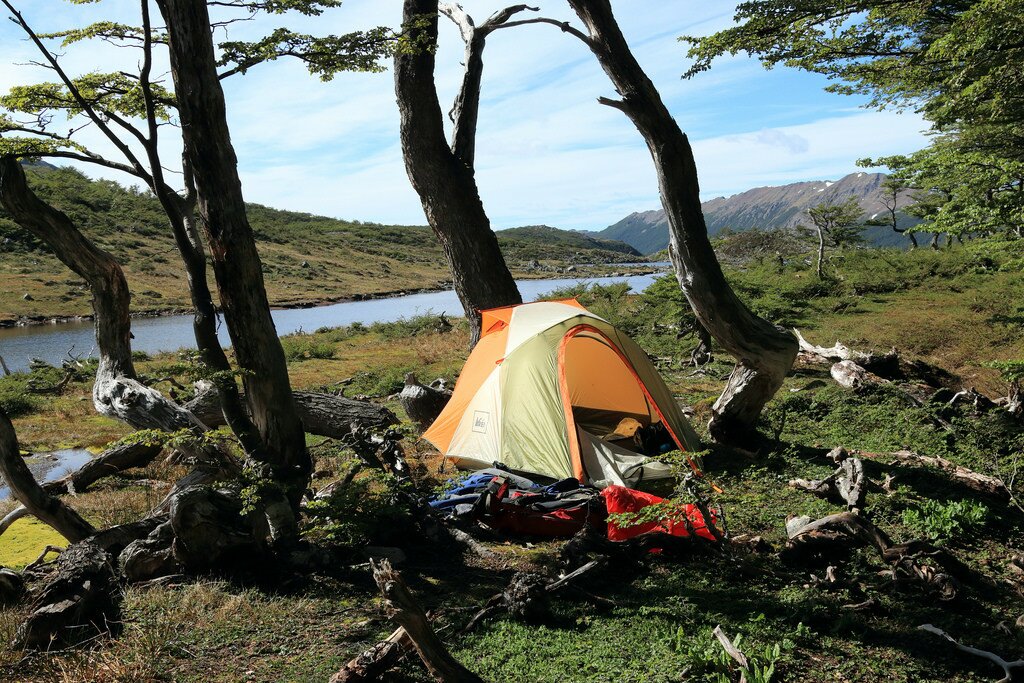 Campsite on Isla Navarino