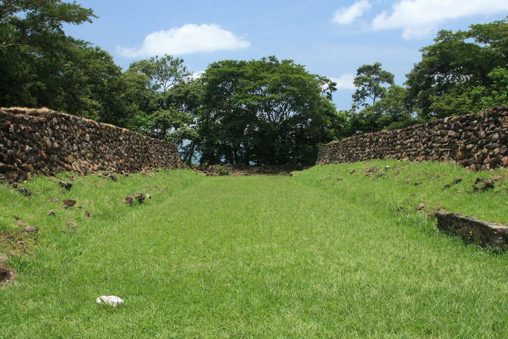 Cihuatan Mayan ruins in El Salvador